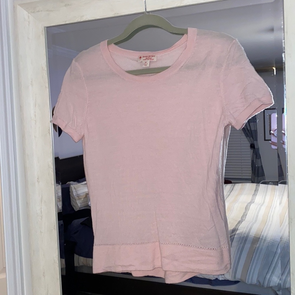 Brooks Brothers 100% merino wool top